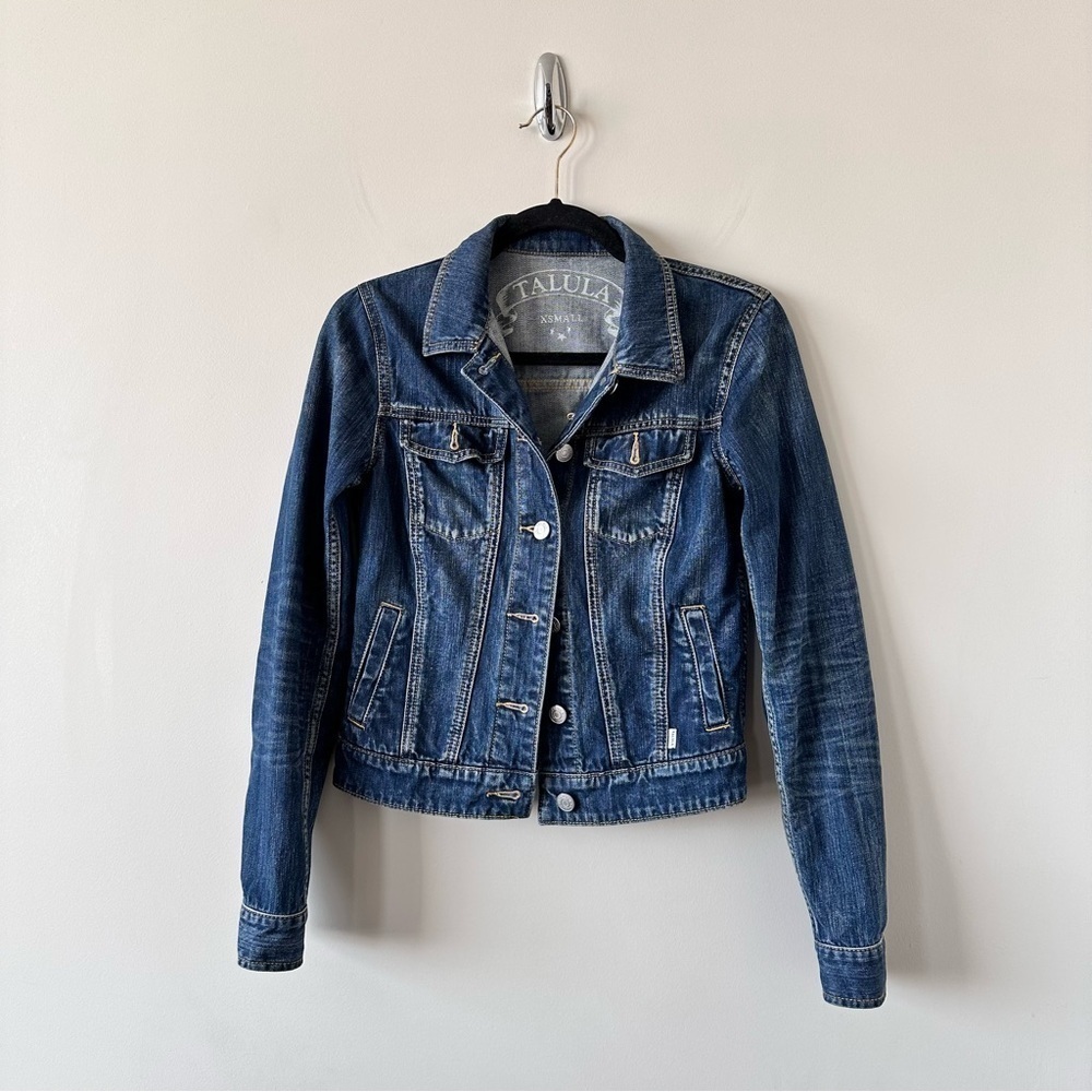 ARITZIA-TALULA Denim Long Sleeve Jacket (Size:XS)
